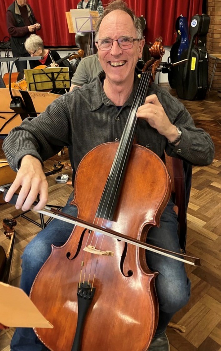 David Alabaster – Chairman and principal ‘Cello